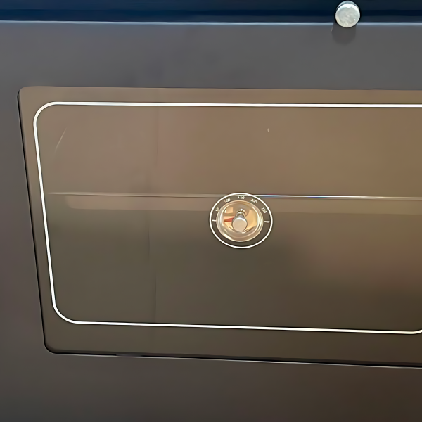 Cuisinière à bois BELLEZA Comera Luxe 7 kW Gris – Image 3
