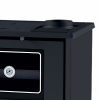 Cuisinière à bois BELLEZA Comera Luxe 7 kW Gris – Image 6