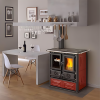 Cuisinière à bois LA NORDICA Rosetta Sinistra 5.0 Ceramica 7.9kW