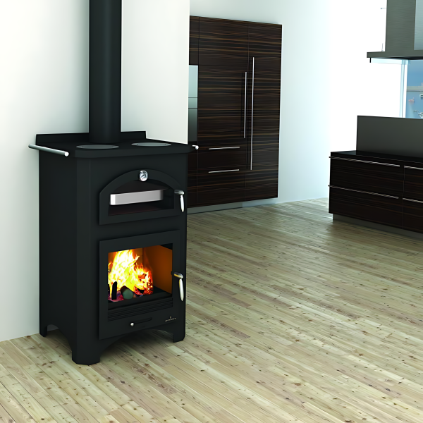 Cuisinière à bois avec four BRONPI Monza 14kW