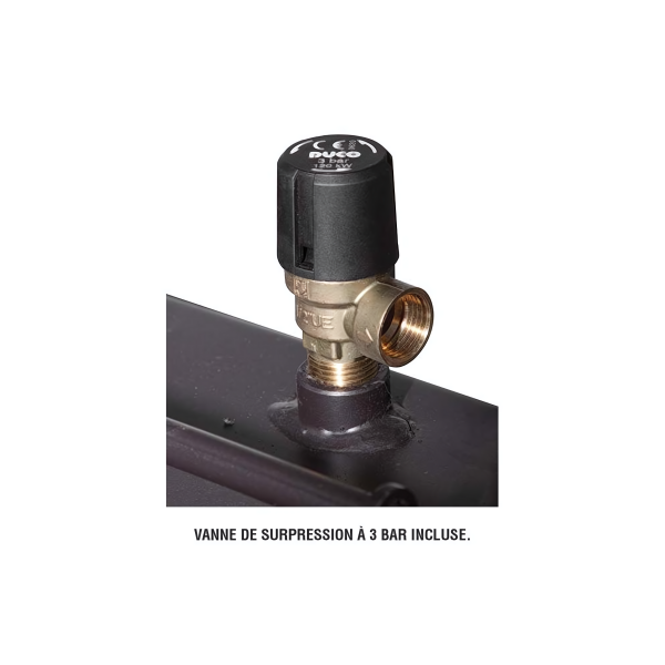Insert à bois chauffage central BRONPI HydroBronpi 80E 27kW – Image 4