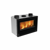 Insert à bois ventilé LA NORDICA Inserto 80 Crystal Evo 2.0 Ventilato 7.4kW