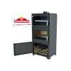 Poêle à bois avec four BRONPI Murano L 14kW – Image 3