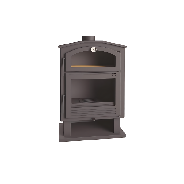 Poêle à bois avec four FIREMATIC Jersey 9.5kW – Image 3