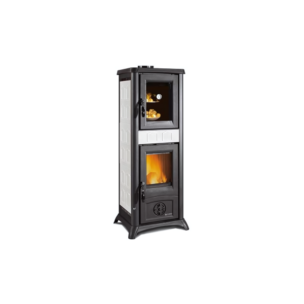 Poêle à bois avec four LA NORDICA Gemma Forno 5.0 Ceramica 7.3kW – Image 12