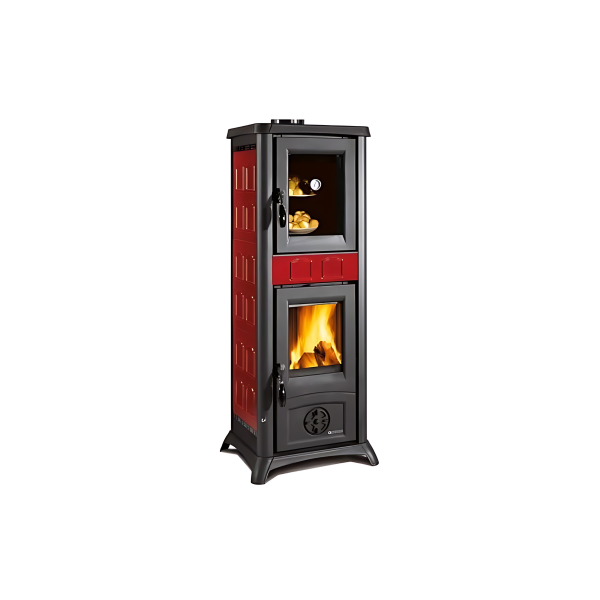 Poêle à bois avec four LA NORDICA Gemma Forno 5.0 Ceramica 7.3kW – Image 9