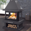 Poêle à bois cheminée 4 faces FIREMATIC Kingston 10.4kW