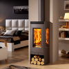 Poêle à bois raccordable 3 faces PANADERO Alba 9.5kW