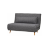 Canapé 2 places convertible IGLOO tissu gris – Image 7