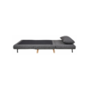 Canapé 2 places convertible IGLOO tissu gris – Image 3