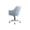 Fauteuil de bureau DEMESSIS en tissu bleu – Image 3