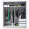 Caisson 3 Tiroirs Pour Intérieur D'armoire - Tsira - L 60 X L 44 X H 57 Cm – Image 2