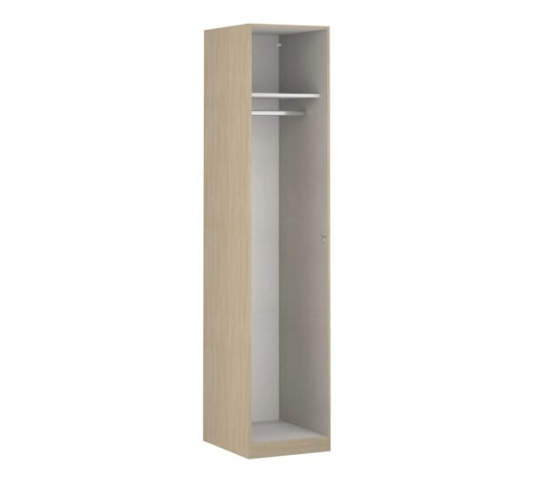 Armoire dressing imitation chêne EXTENSO L.150 compo 1 – Image 9