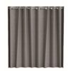 Armoire dressing extensible avec rideau MOKA imitation chêne foncé wengé – Image 2