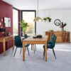 Chaise APPOLINE velours vert – Image 2
