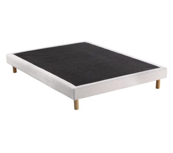 Sommier tapissier 140x190 cm NERION Blanc – Image 2