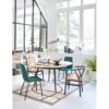Chaise APPOLINE velours vert – Image 3