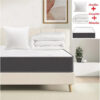 Matelas 90x190cm + couette 140x200cm + oreillers 60x60cm – Image 2