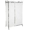 Armoire Penderie Vestiaire En Métal Avec Rideau 112x207x57cm – Image 3