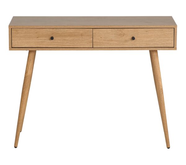 Console vintage chêne Columbus – Image 4