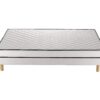 Sommier tapissier 140x190 cm NERION Blanc – Image 3