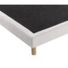 Sommier tapissier 140x190 cm NERION Blanc – Image 4