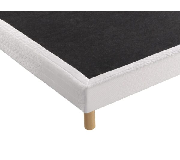 Sommier tapissier 140x190 cm NERION Blanc – Image 4