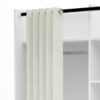 Kit dressing avec rideau L.100 cm MOVE blanc – Image 4