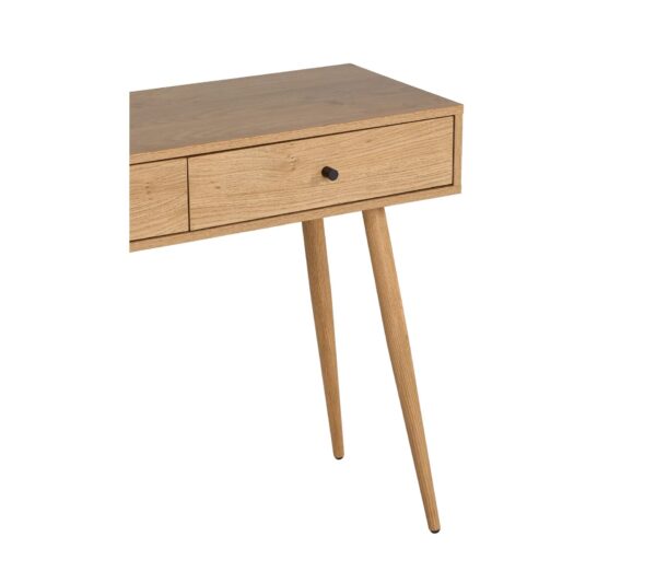 Console vintage chêne Columbus – Image 6