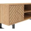 Meuble TV 140cm VANIA imitation chêne – Image 6