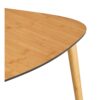 Table basse gigogne MOLLY Noir et imitation chêne – Image 12