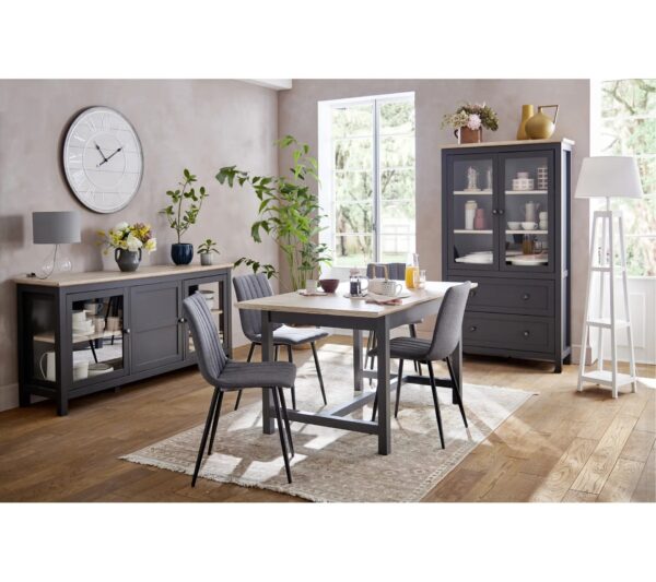 Chaise DIANE grise – Image 4