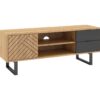 Meuble TV 140cm VANIA imitation chêne – Image 7